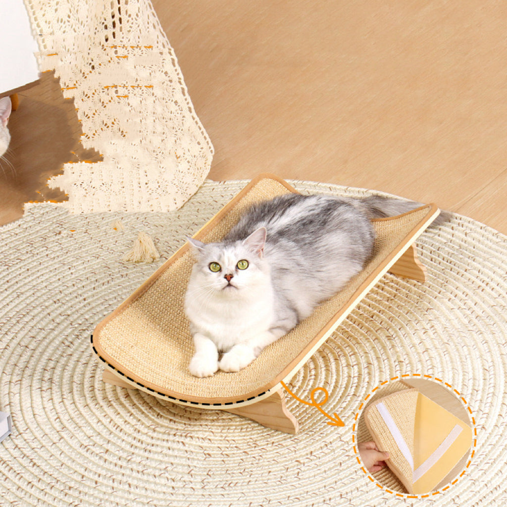 U Shape Cat Scratch Pad, Cat Scratcher Sisal