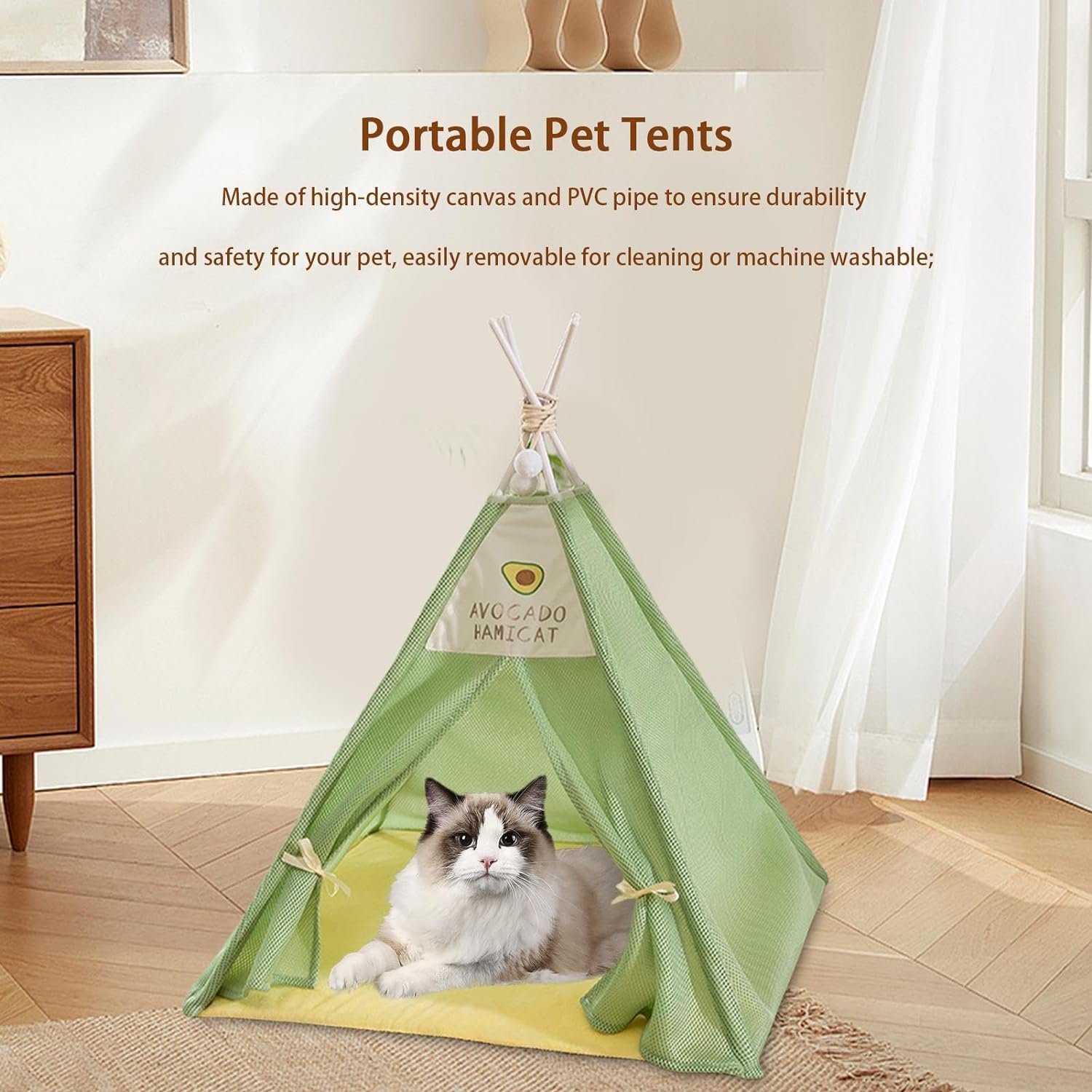 Cat House Bed Sleeping Pet Kennel House