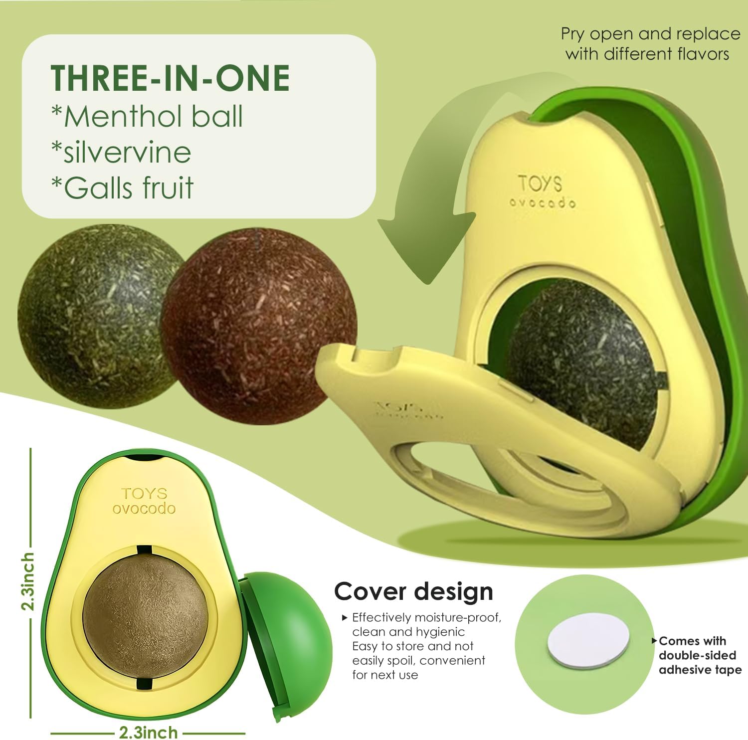 Cat Nip Ball, Catnip Wall Balls Snack