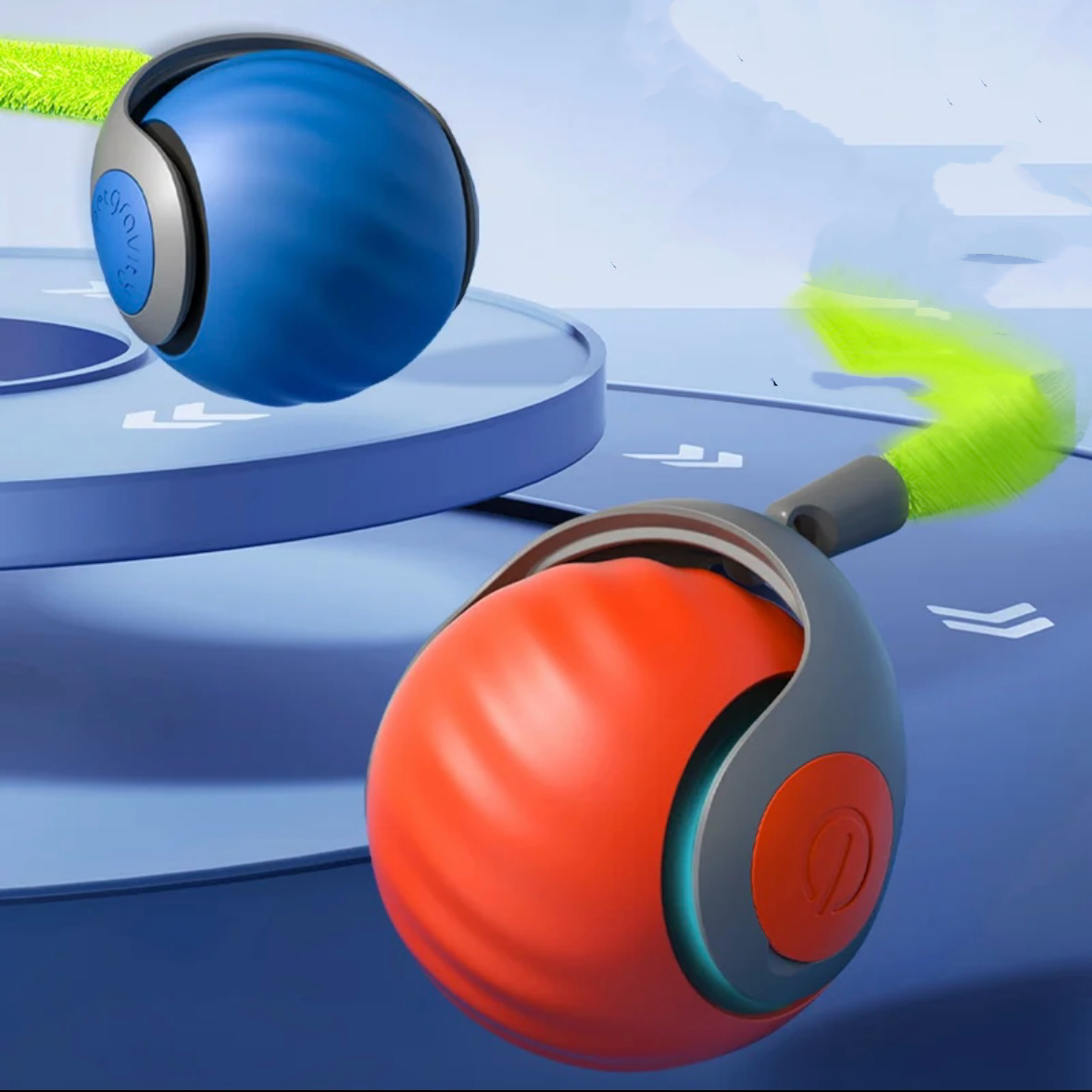 Rotating Smart Ball Pet Toy Cat & Dog