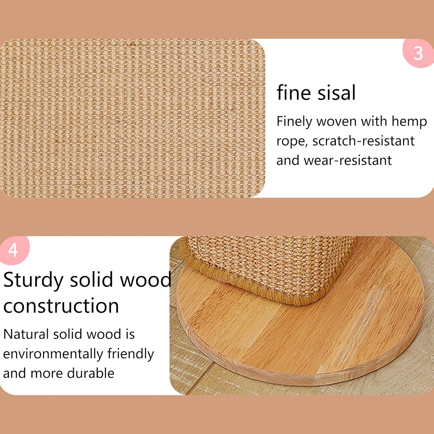 Scratching Post for Wall and Corner