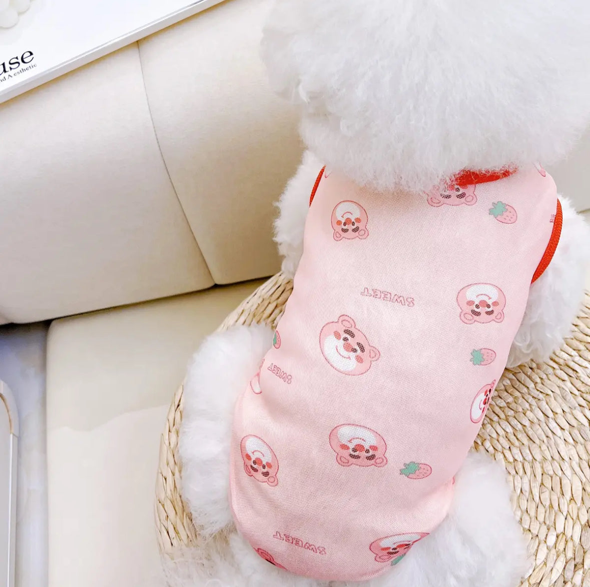 Small Dog Shirt Cute Puppy T Shirt Clothes