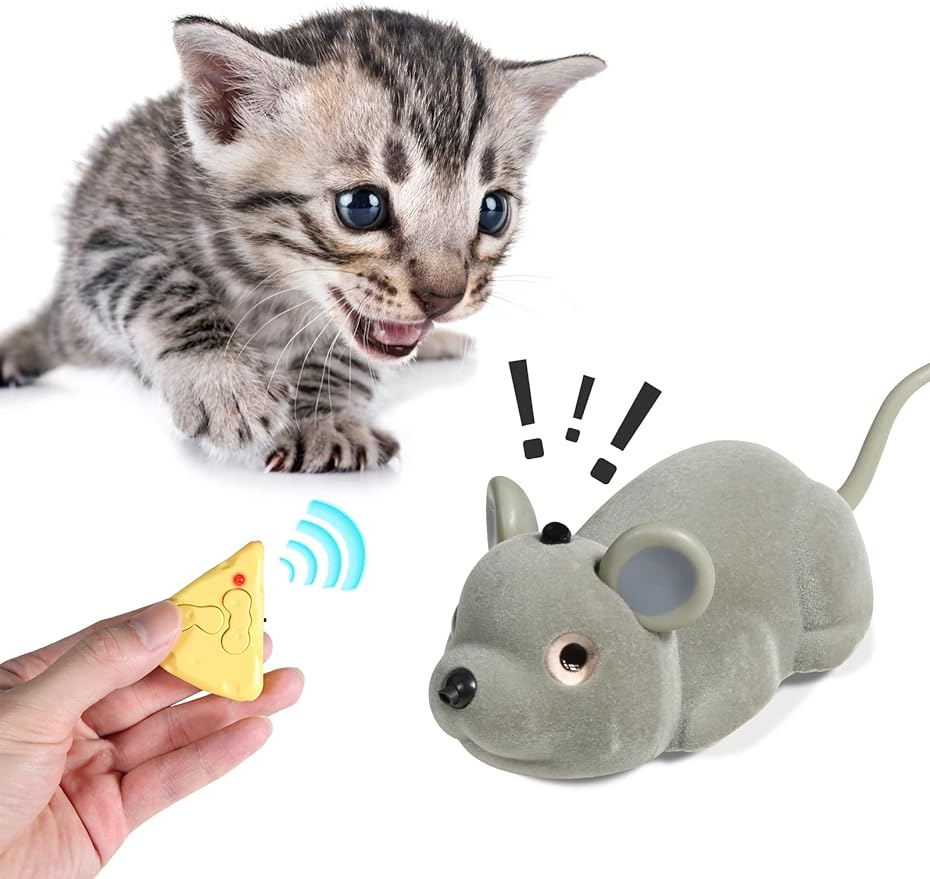 Toy for Cats Interactive Remote Control or Smart Sensing