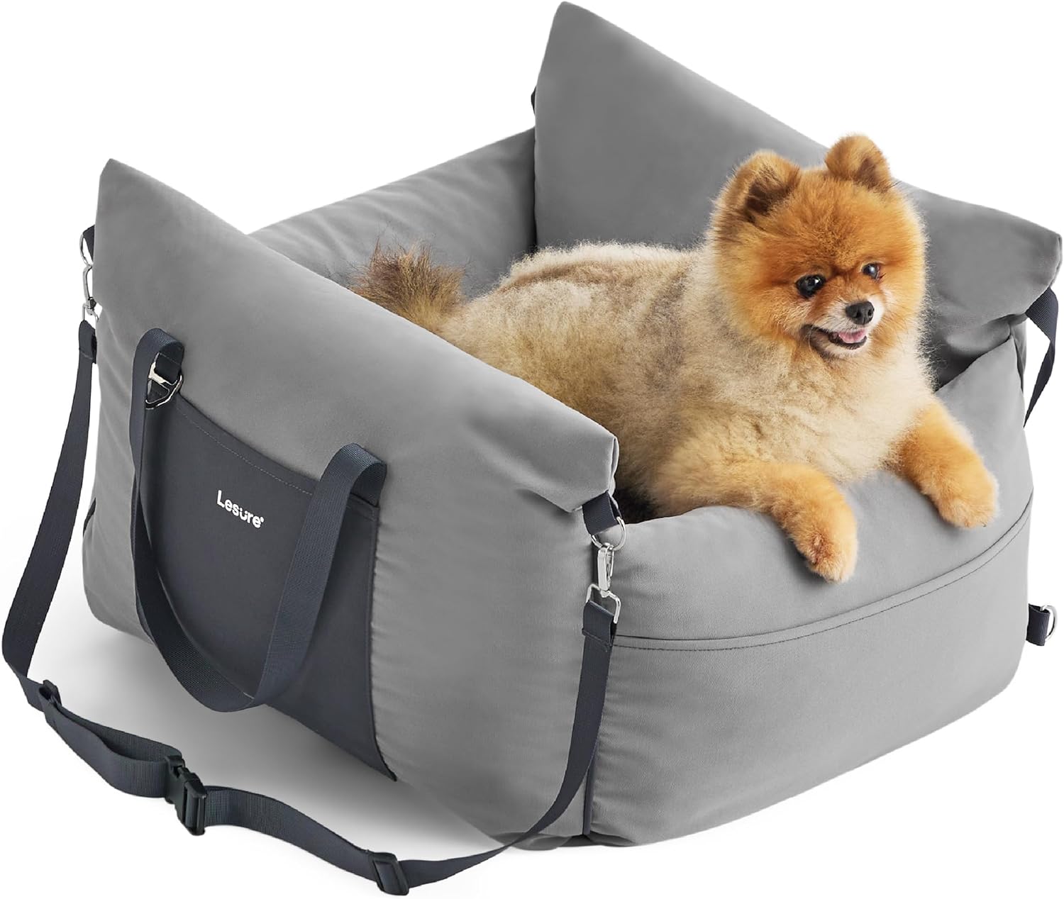Lesure Small Dog Car Seat for Small Dogs