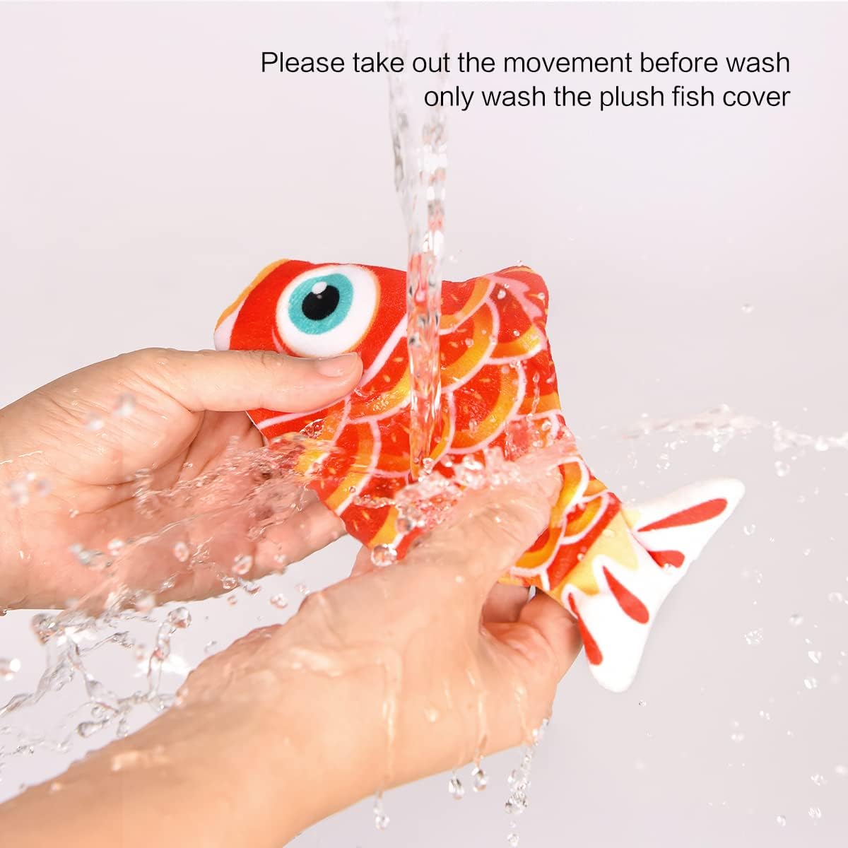 Flopping Fish 7.5" Electric Moving Cat Kicker Toy