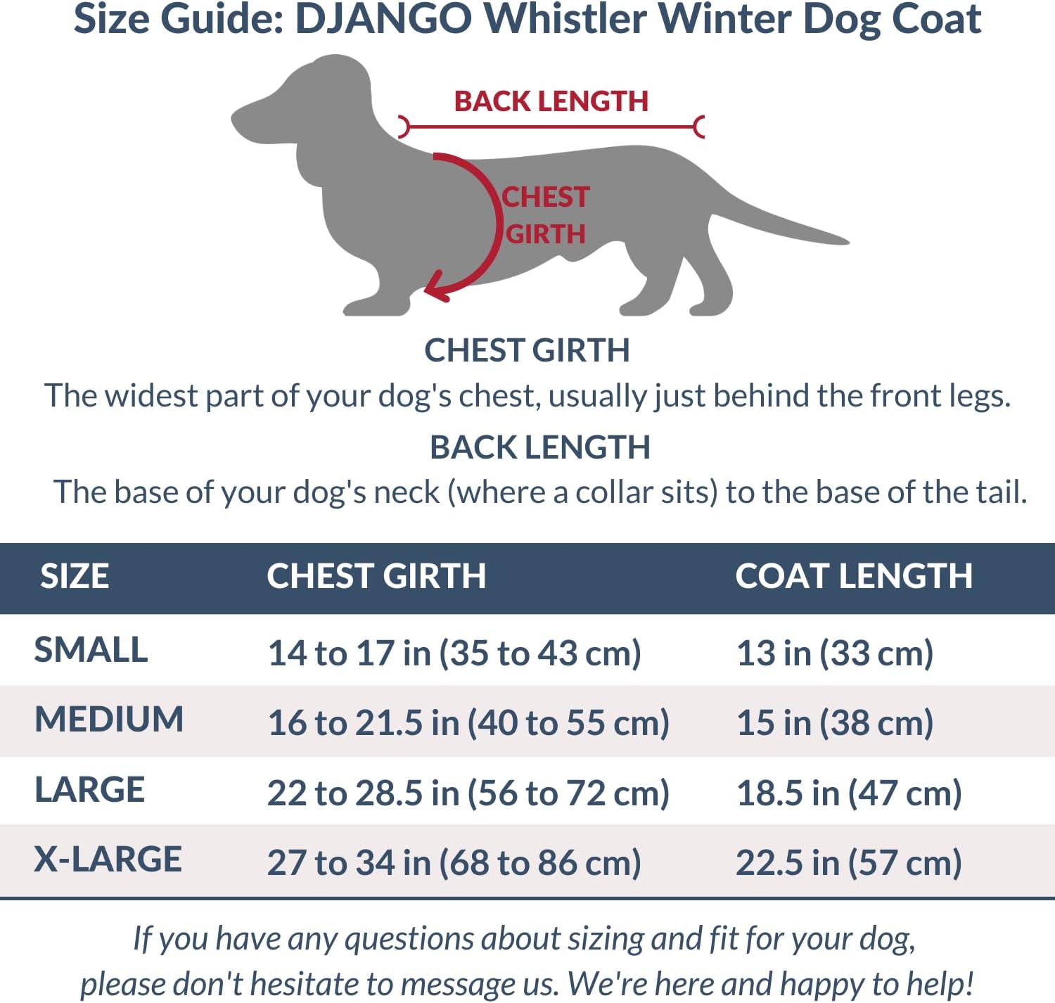Winter Dog Coat