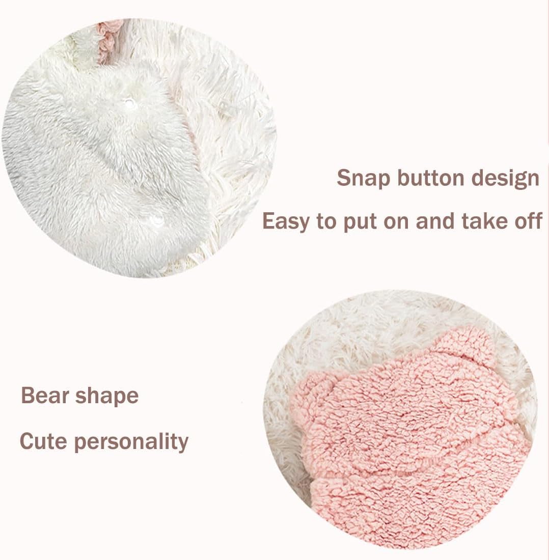 Pet Cape Blanket, Warm Winter Blanket Cape for Dogs and Cats