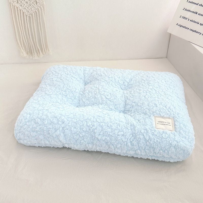 Washable Dog Bed Deluxe Plush Dog Crate Beds