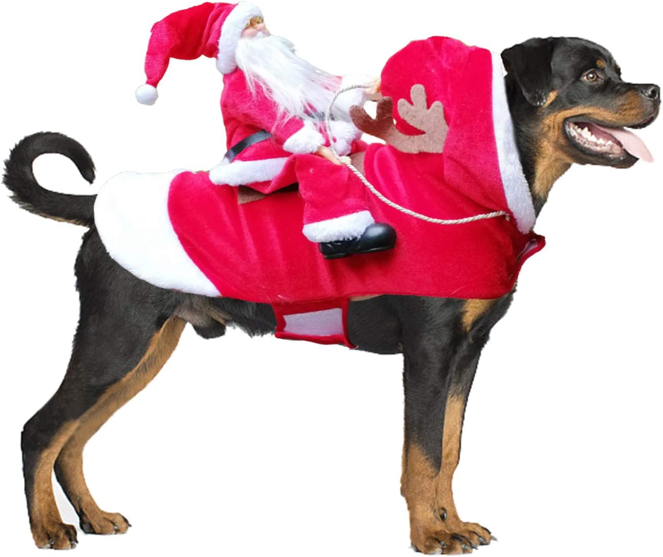 Santa Dog Costume Christmas Pet Clothes