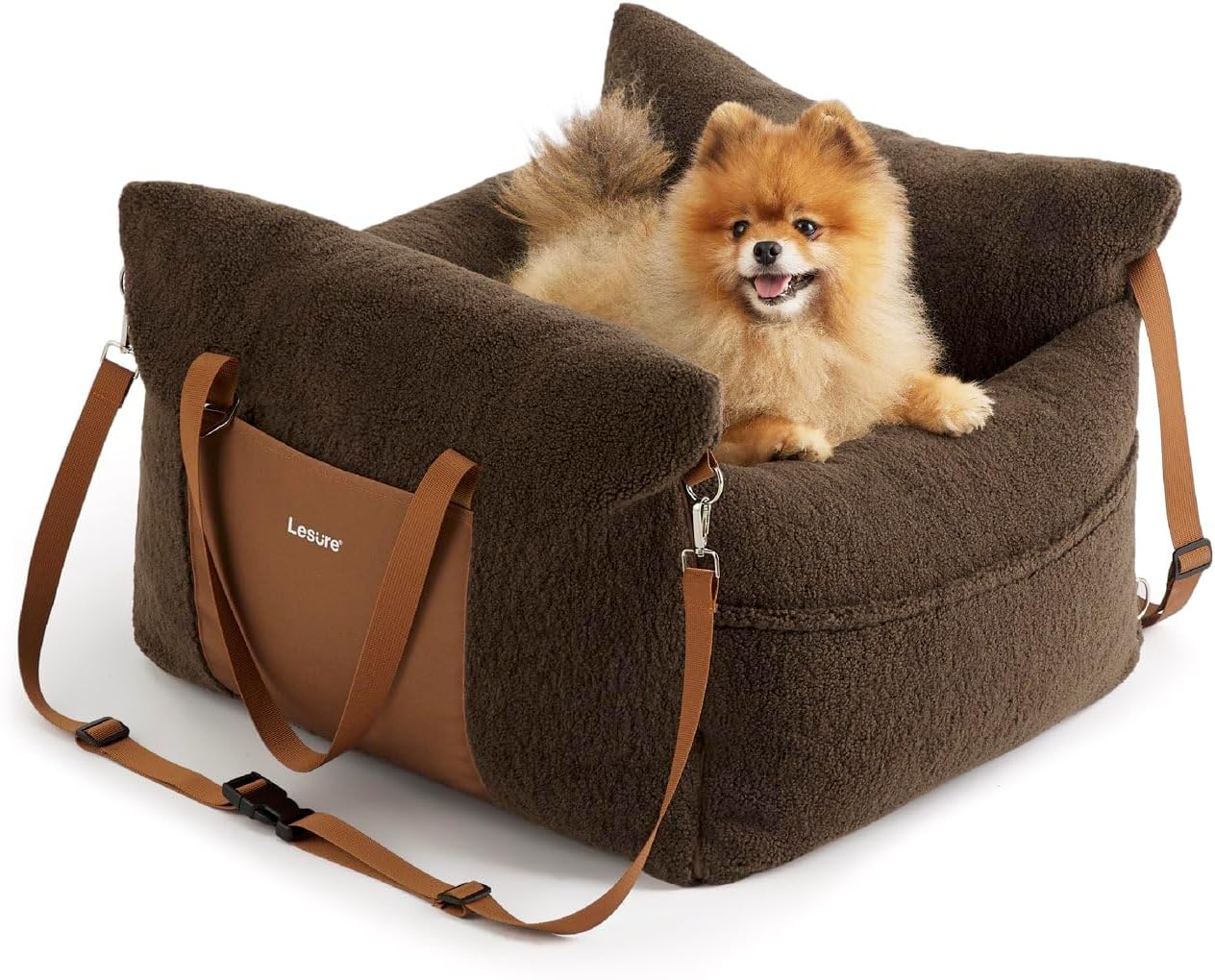 Lesure Small Dog Car Seat for Small Dogs