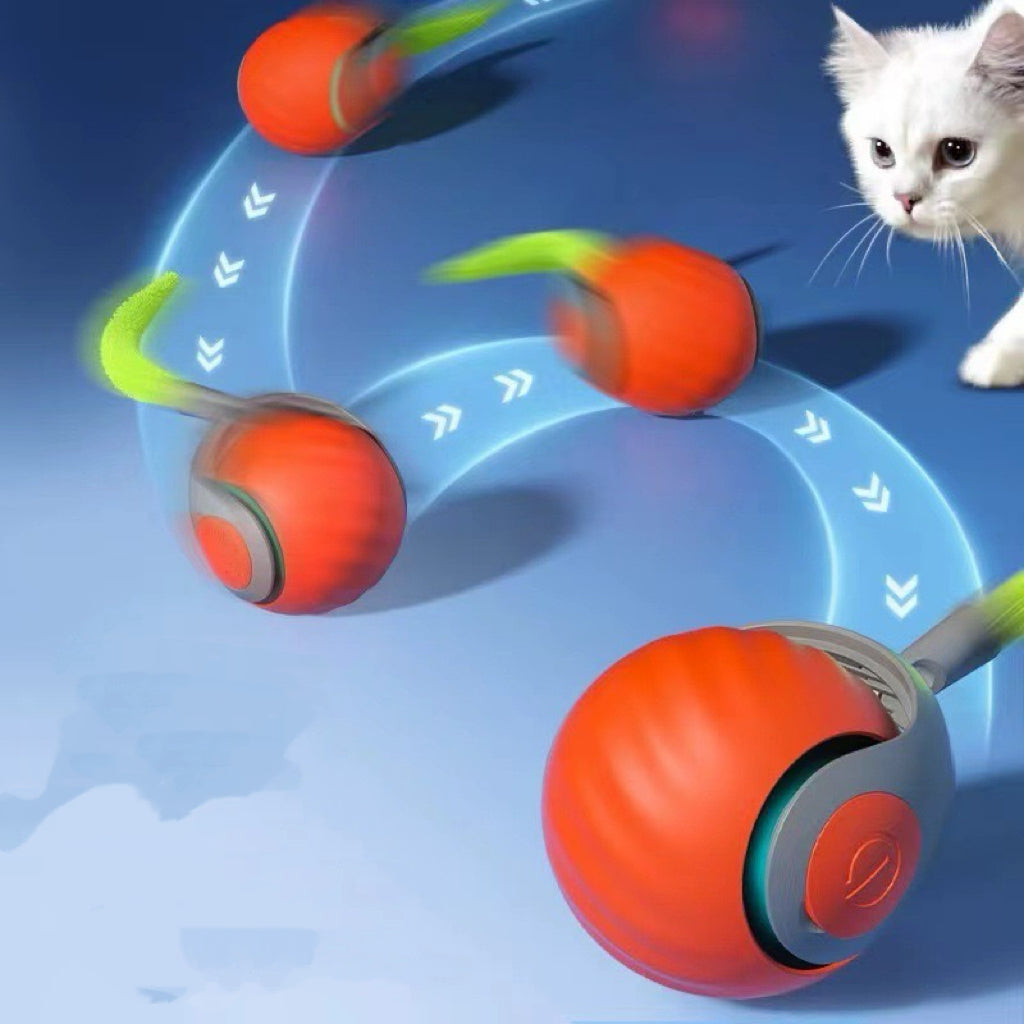 Rotating Smart Ball Pet Toy Cat & Dog