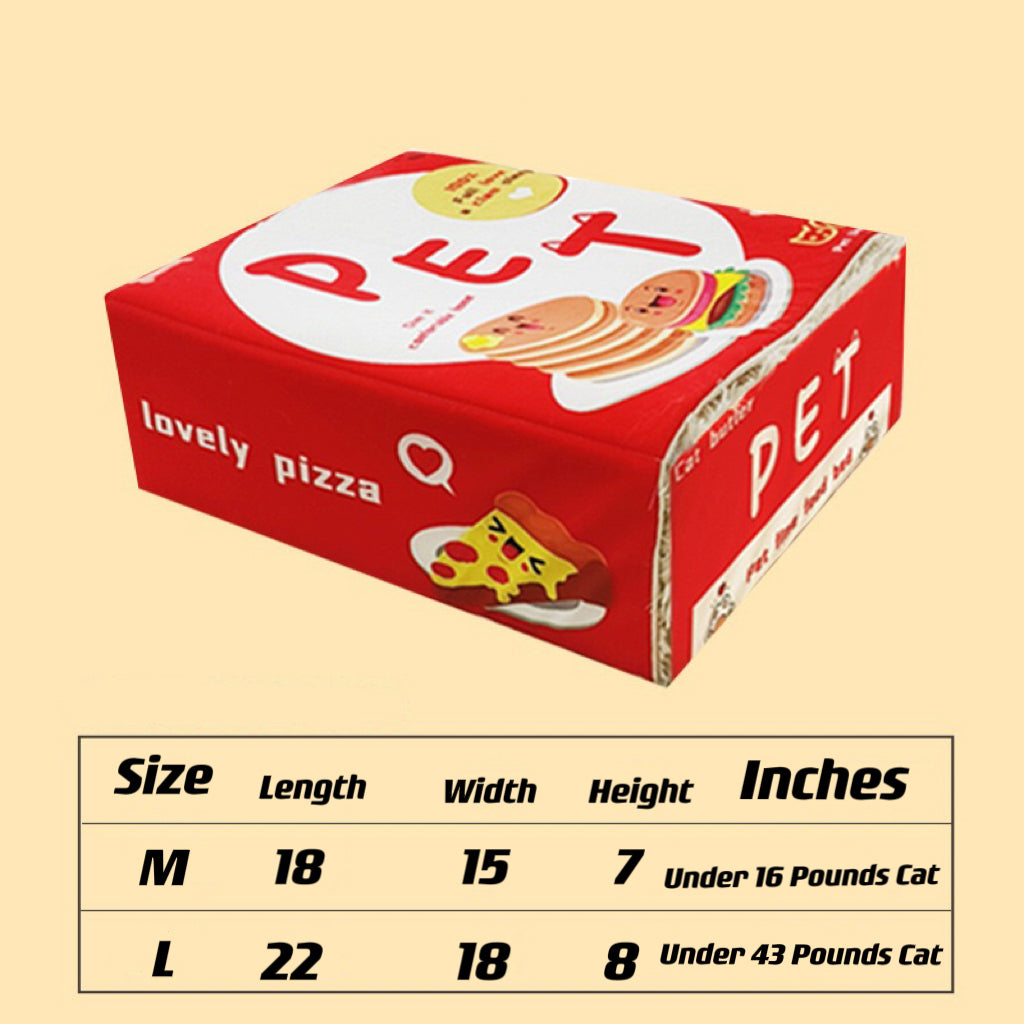 Pet House with Soft PP Cotton Cat Bed