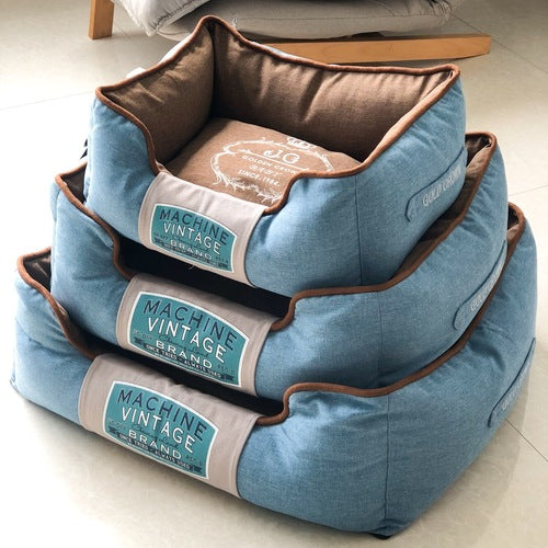 Washable Canvas Cat & Dog Nest