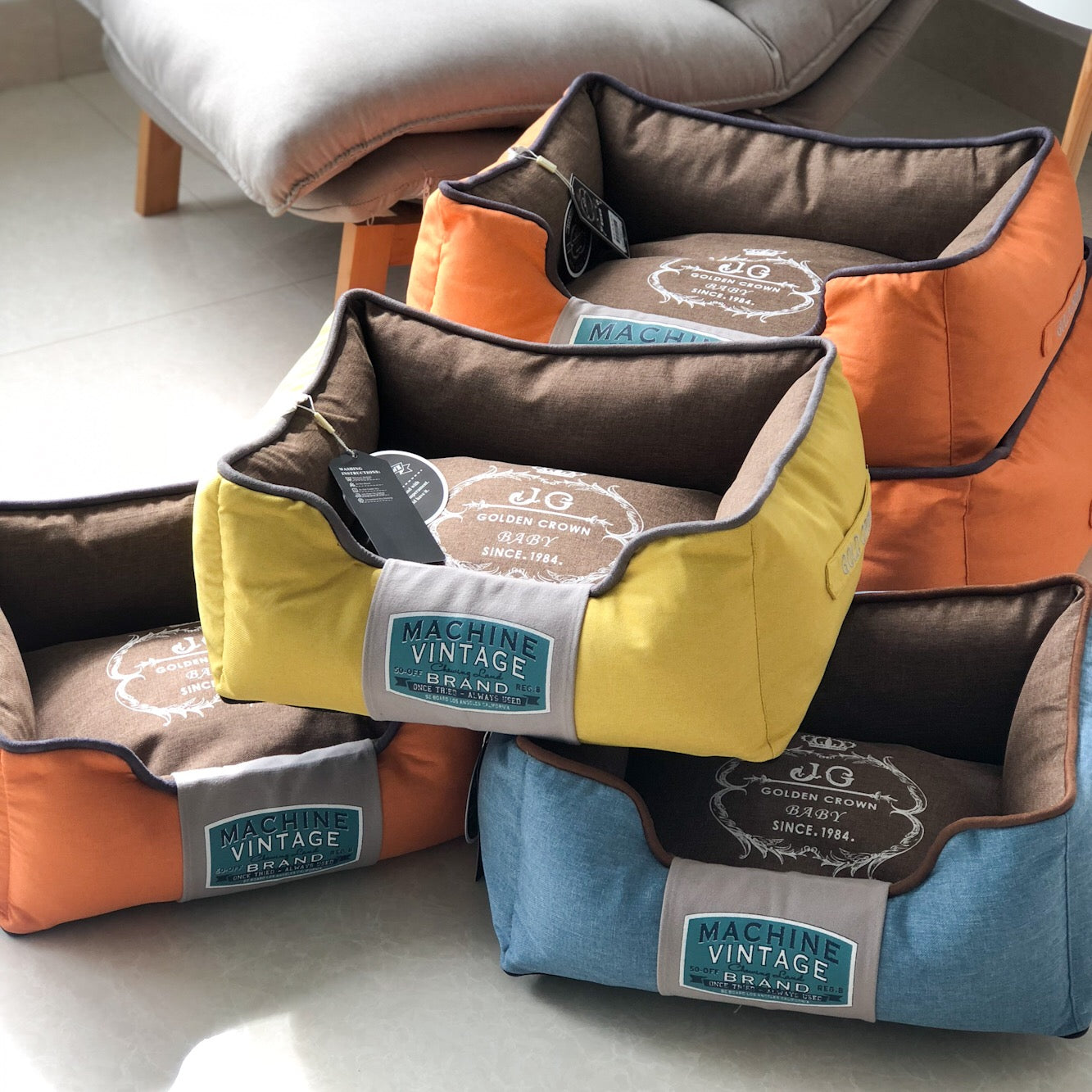 Washable Canvas Cat & Dog Nest