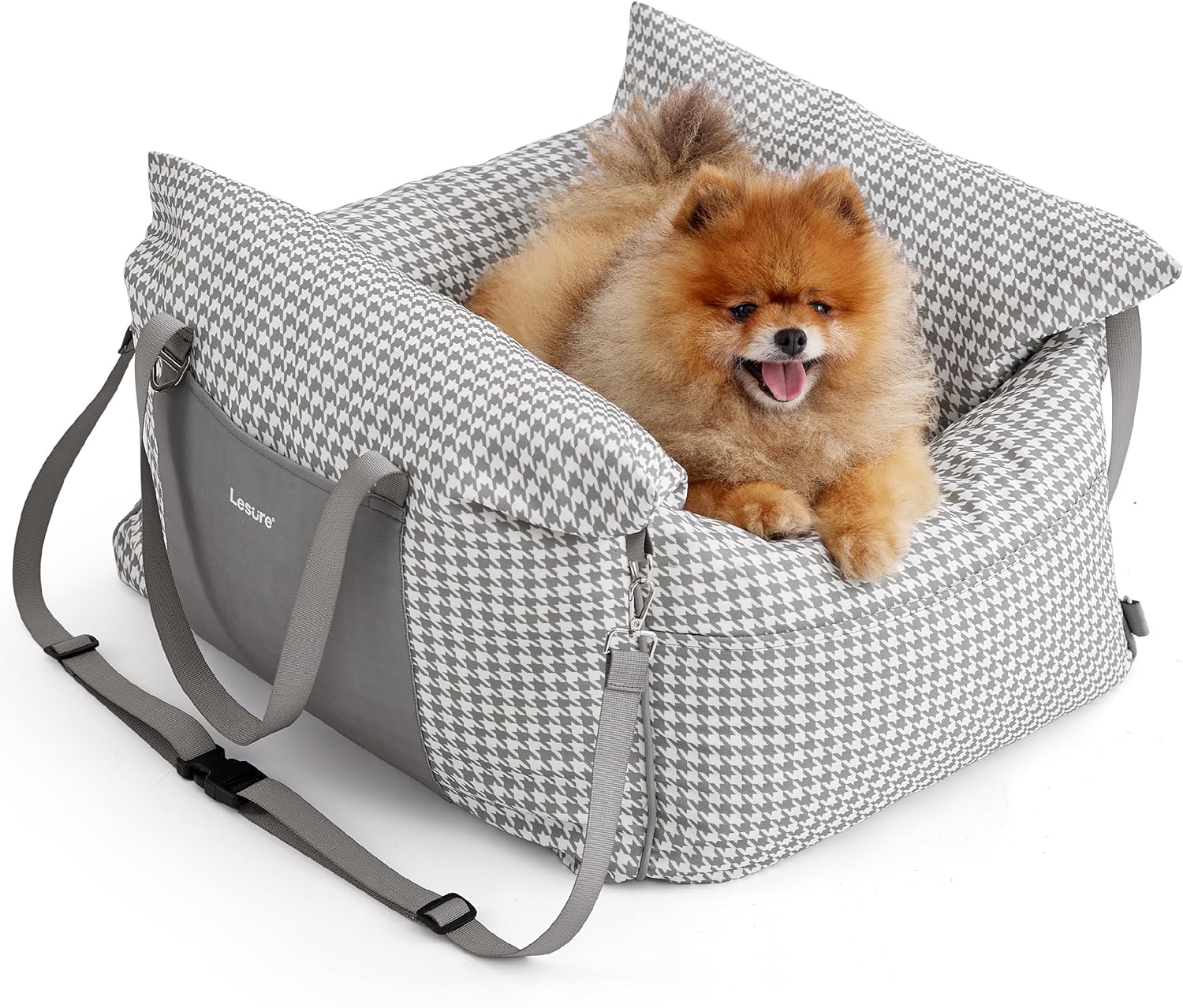 Lesure Small Dog Car Seat for Small Dogs