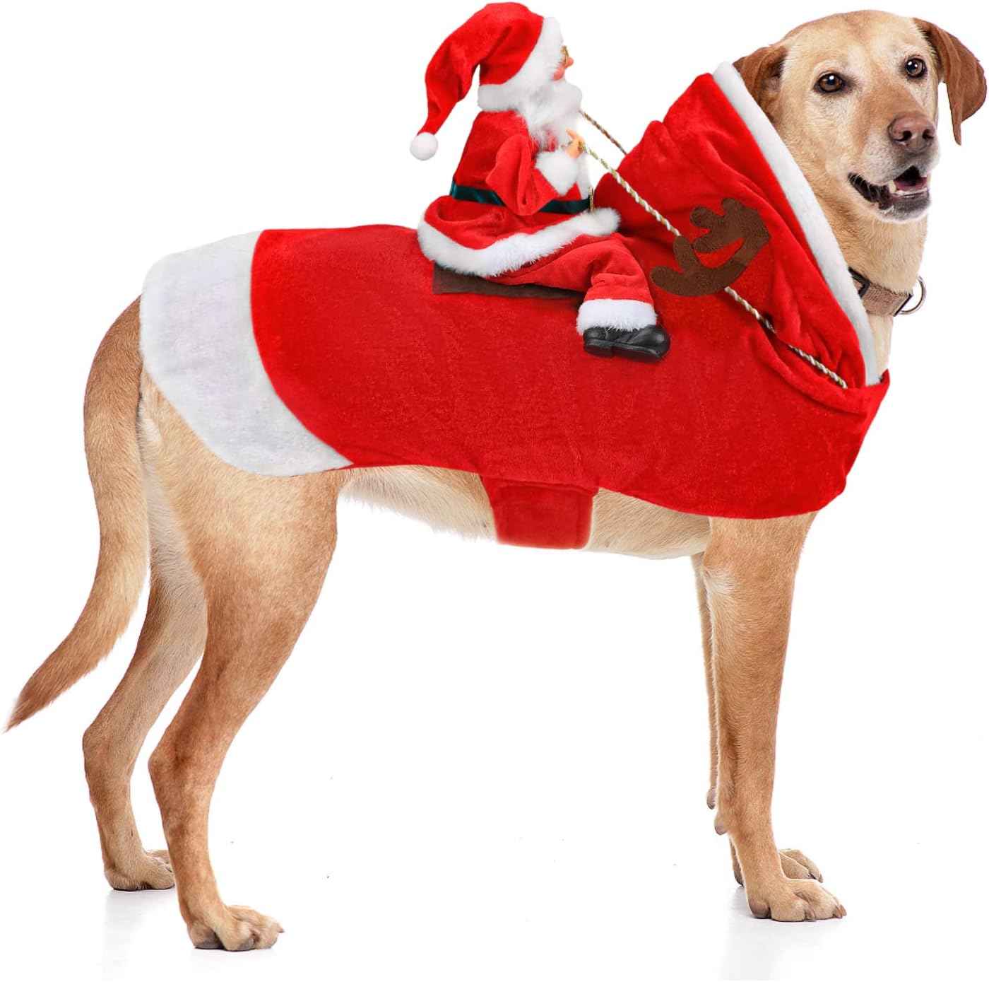 Santa Dog Costume Christmas Pet Clothes