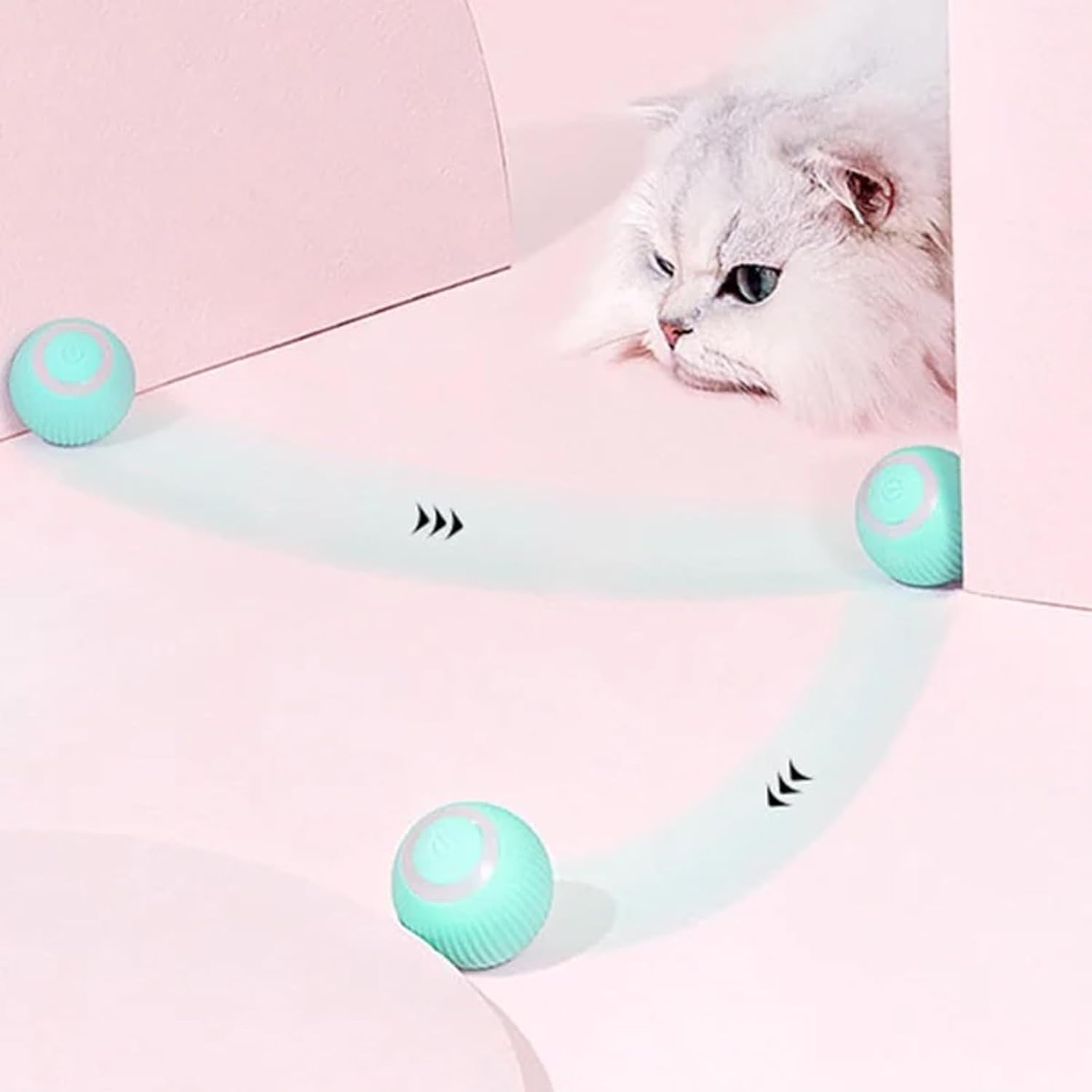 Rotating Smart Ball Pet Toy Cat & Dog