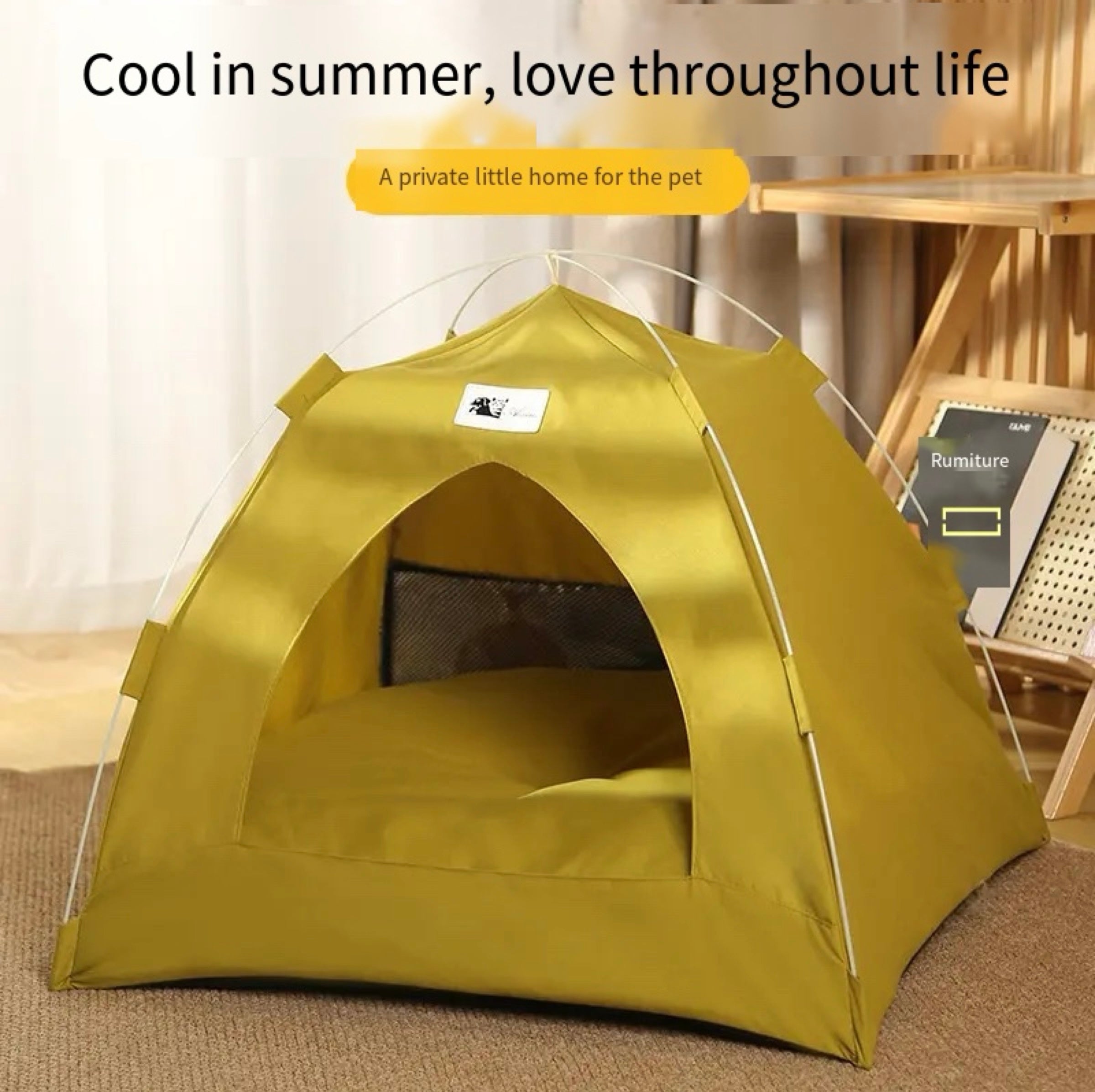Cat & Dog Tent Pet Bed
