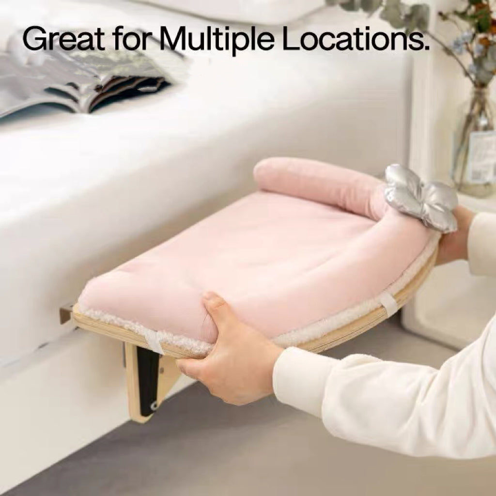 Cat Window & Side Bed Perch