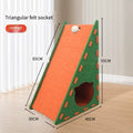 Cat Wall Shelf Prevent Damage To Furniture Scratching Post Cat Bed
