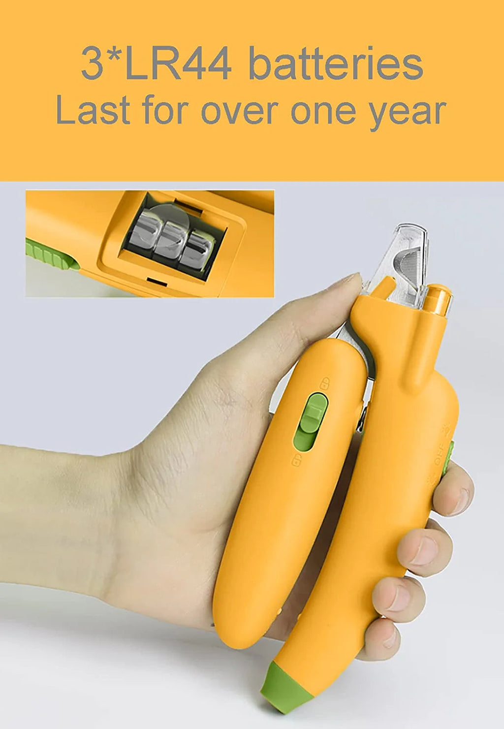 Cats Nail Clipper with LED light