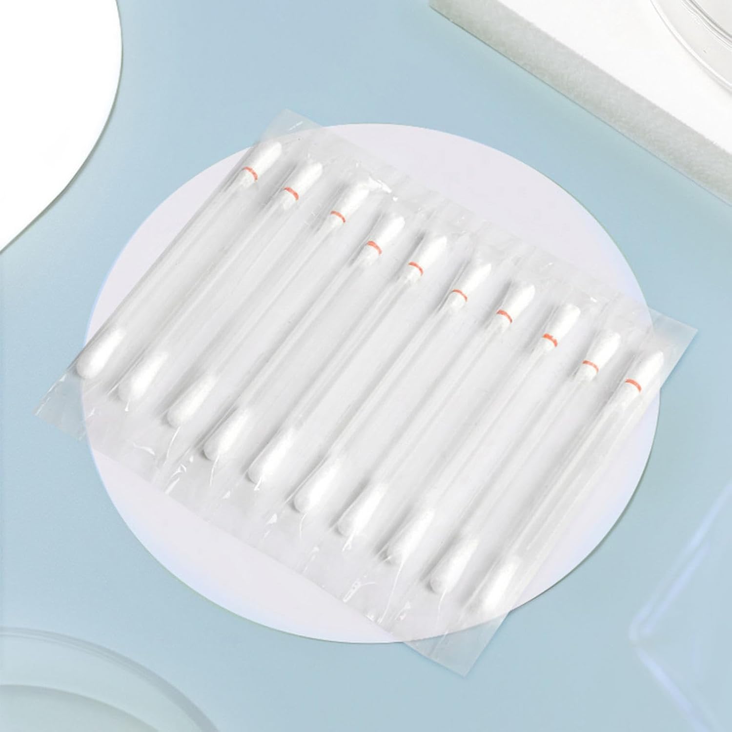 Pet Ear Cleaning Cotton Swabs,Multipurpose Ear Cleaning Cotton Swabs - 50PCS