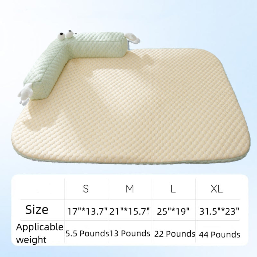 Pet Ice Silk Cooling Mat Summer Cat & Dog