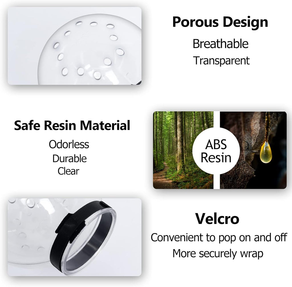 Cat Transparent Muzzle with Breathable Hood