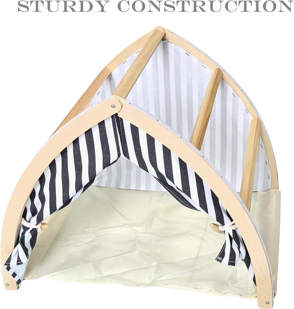 Cat House Tent Shape with Sisal Scratcher