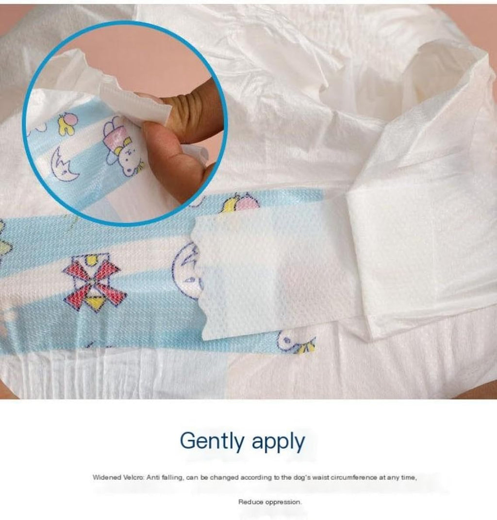 Dog Diapers Male,10 Count Dog Belly Bands for Male Dogs Wraps Disposable