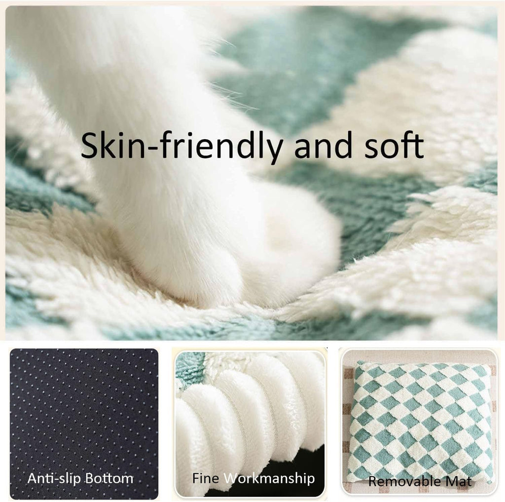 Cozy Pet House,Foldable Warm Kennel Dog/Cat Bed