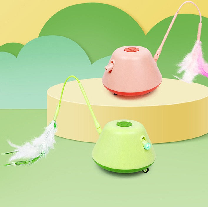 Kitten Toys Automatic Cat Toy Electric Cat Teaser Toy