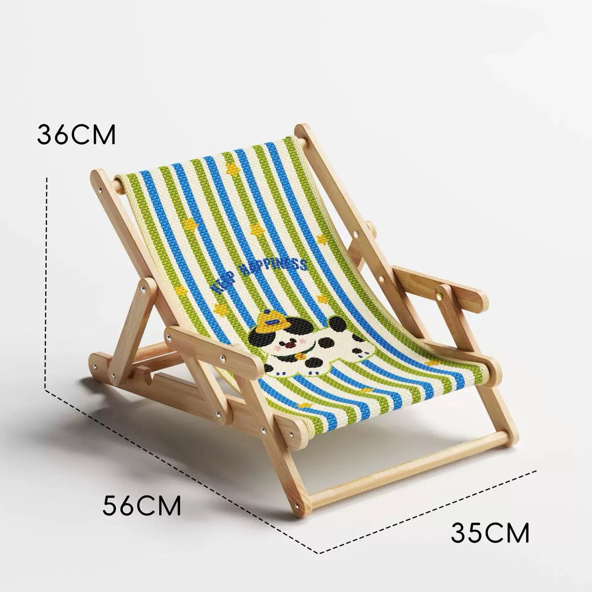 Adjustable Natural Wooden Sisal Cat Chair