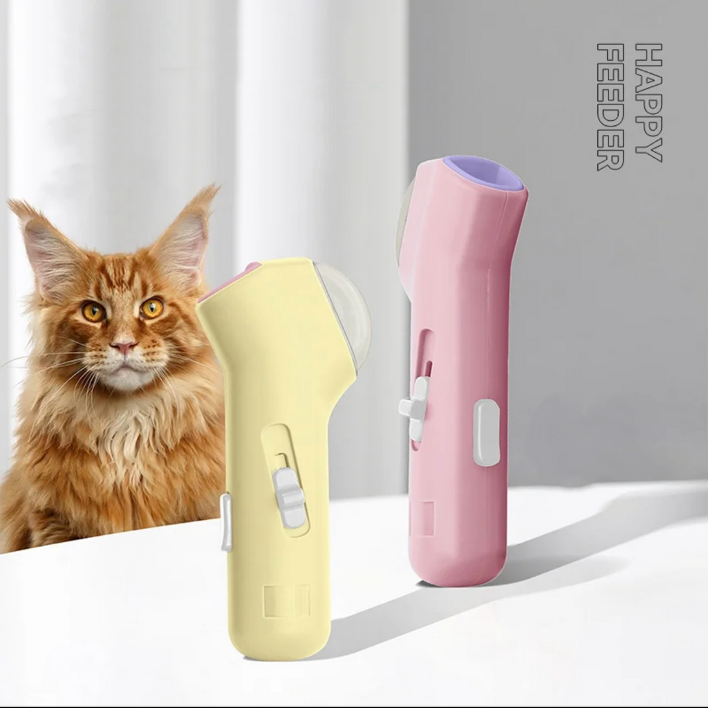 Pet Treat Launcher Cat & Dog Food Catapult Toy