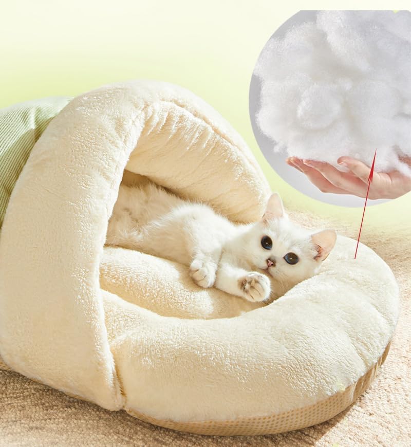 Cute Cat Beds Plush Pet Beds Cuddler,