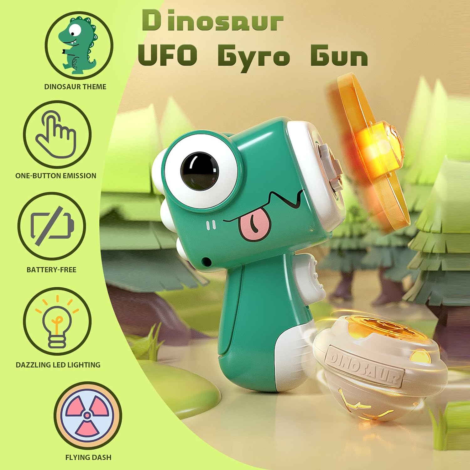 Flying Disc Launcher Toy For Cat