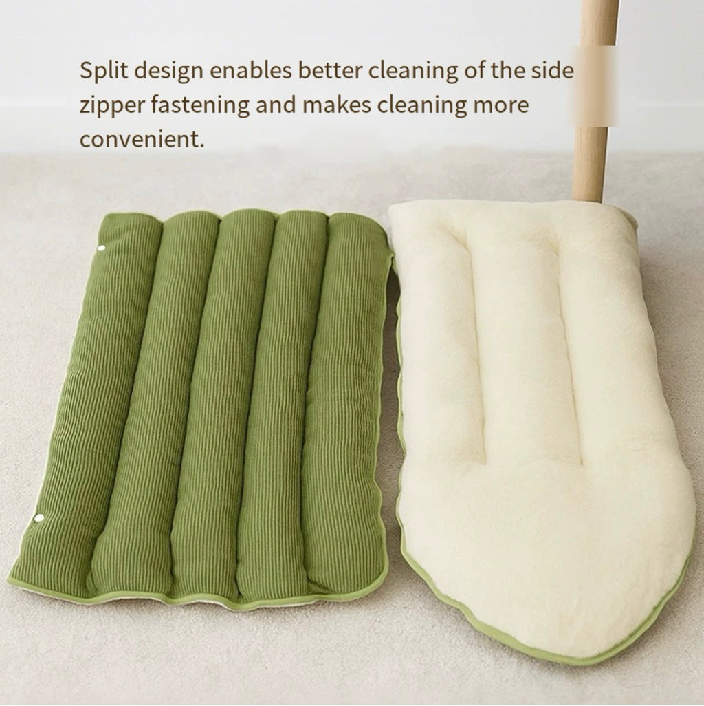 Soft Plush Cat Bed – Semi-Enclosed Winter Comfort Nest, Warm and Cozy Pet Sleeping Bed