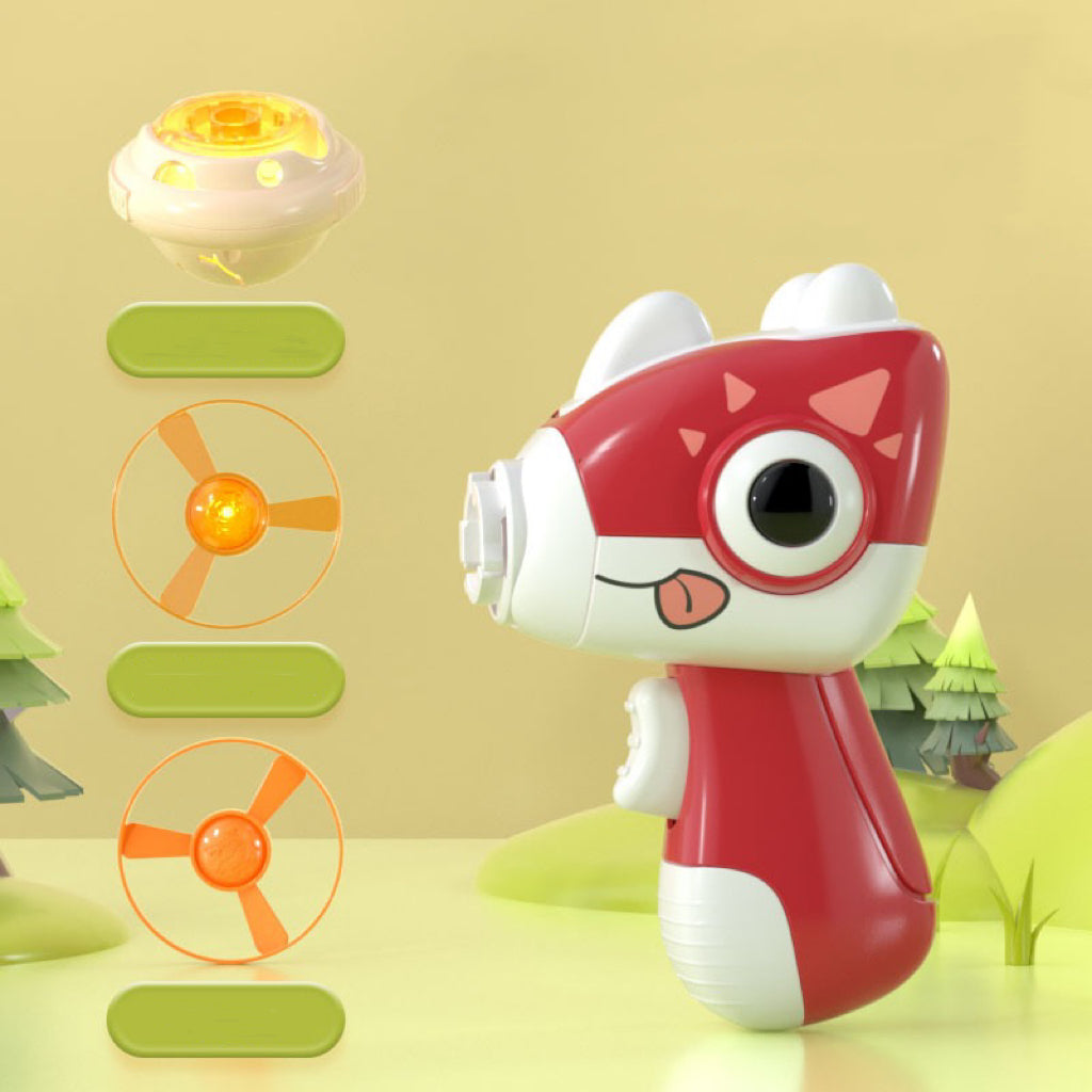 Flying Disc Launcher Toy For Cat