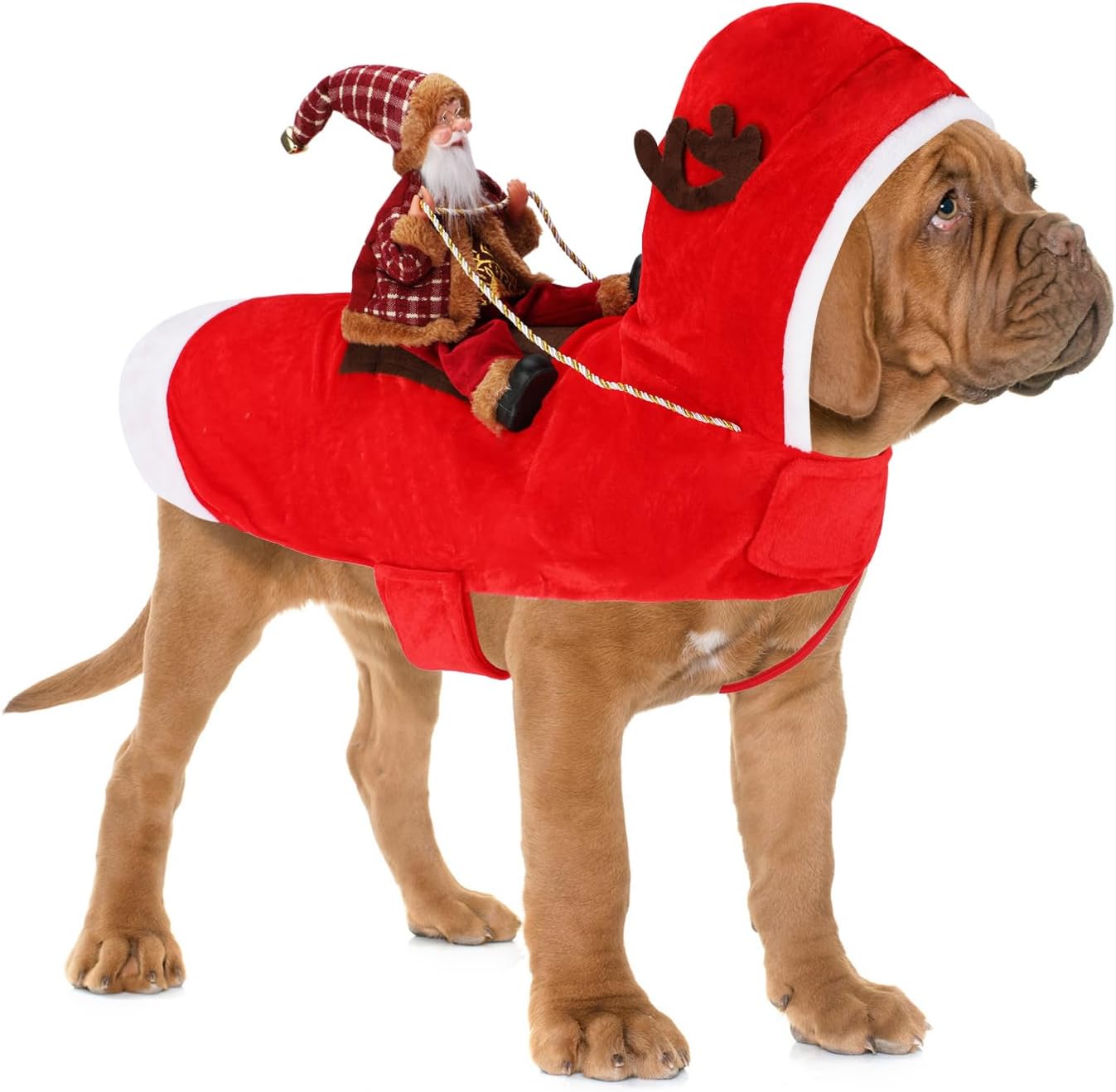 Santa Dog Costume Christmas Pet Clothes