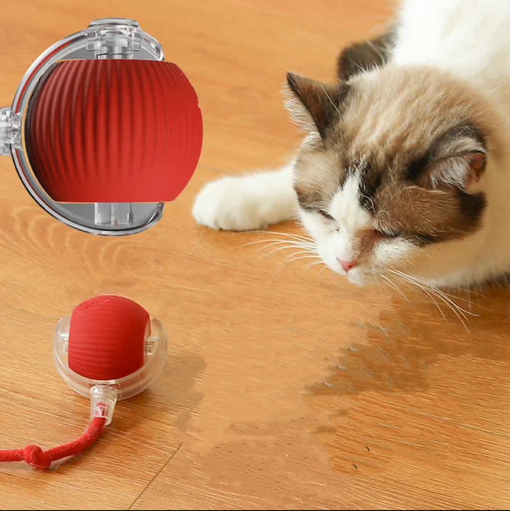 Rotating Smart Ball Pet Toy Cat & Dog
