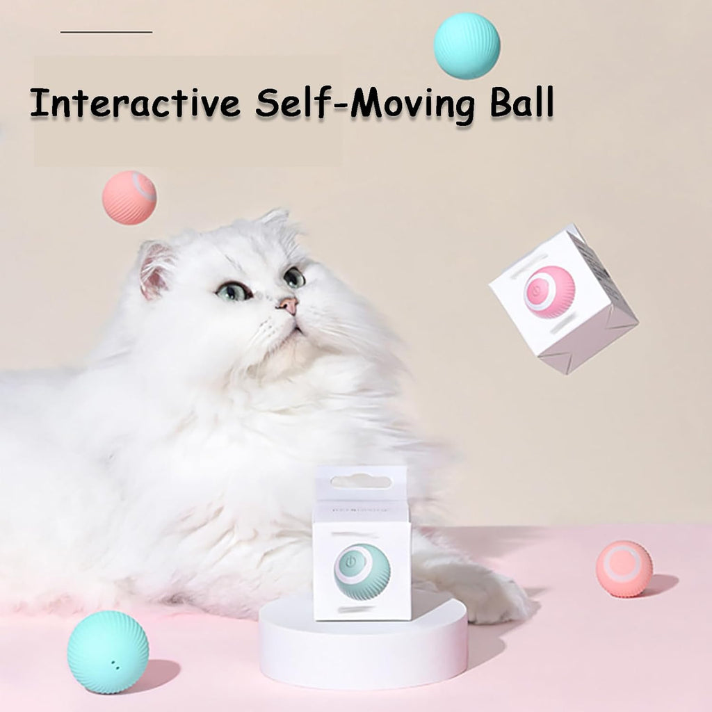 Rotating Smart Ball Pet Toy Cat & Dog