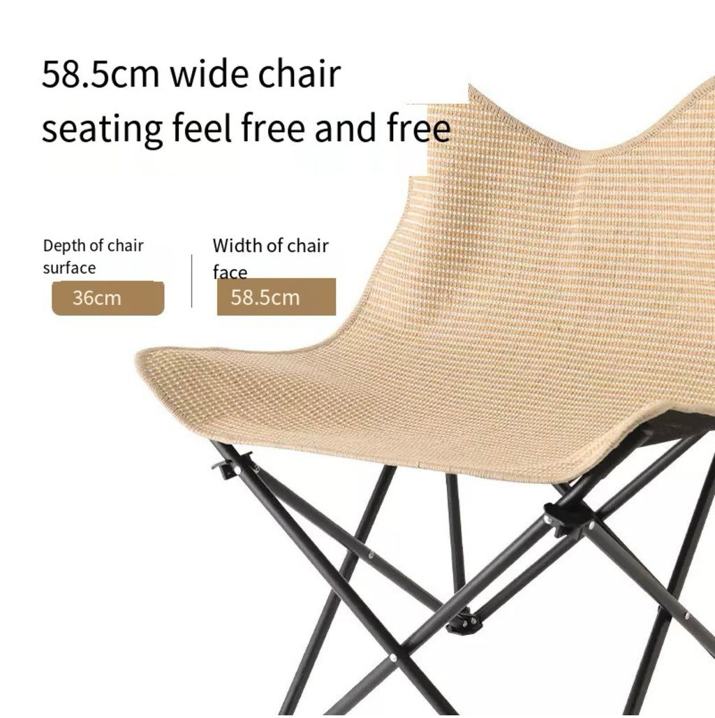 Foldable sisal chair for cat & human