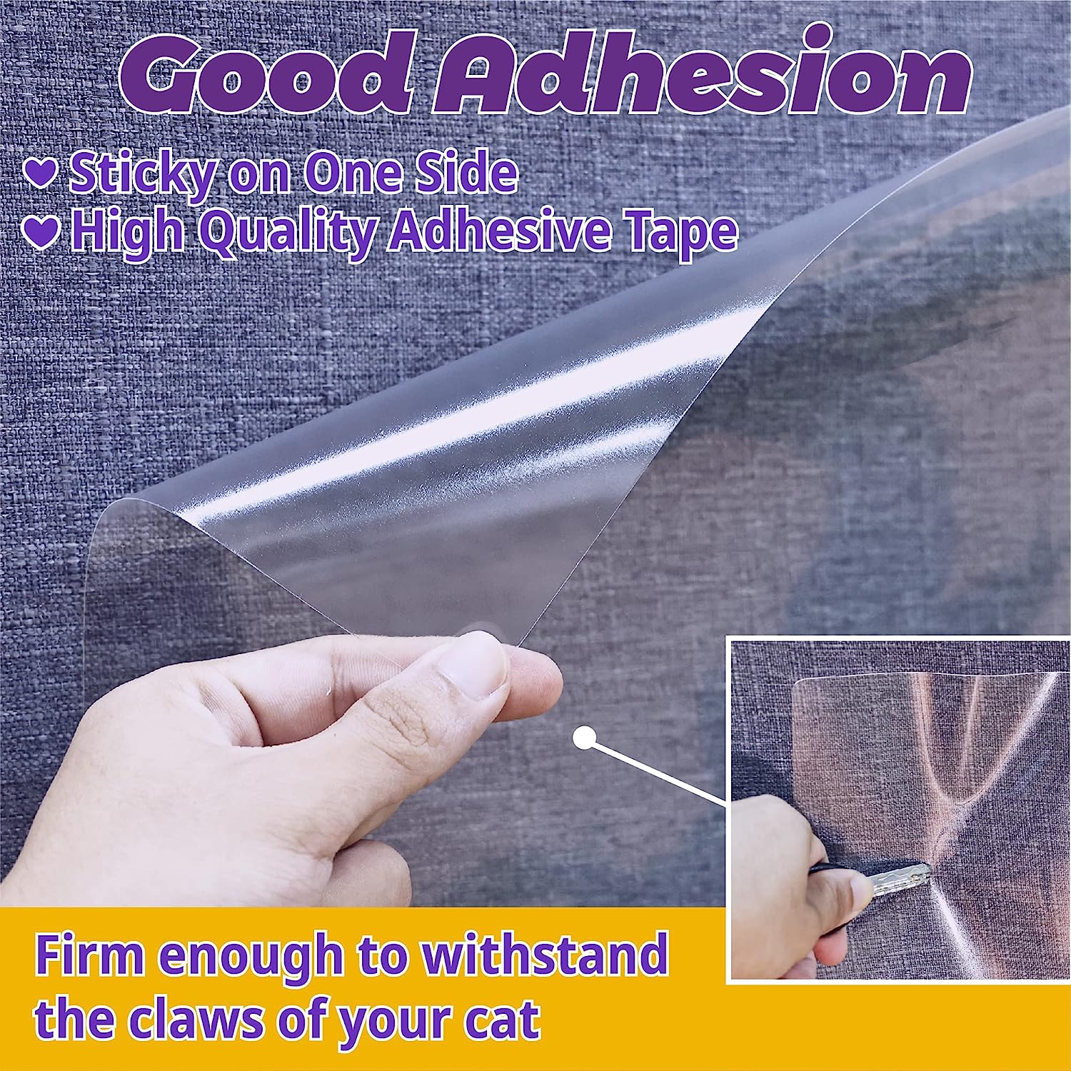 Furniture Protectors from Cats,Cat Training Couch Protector Film