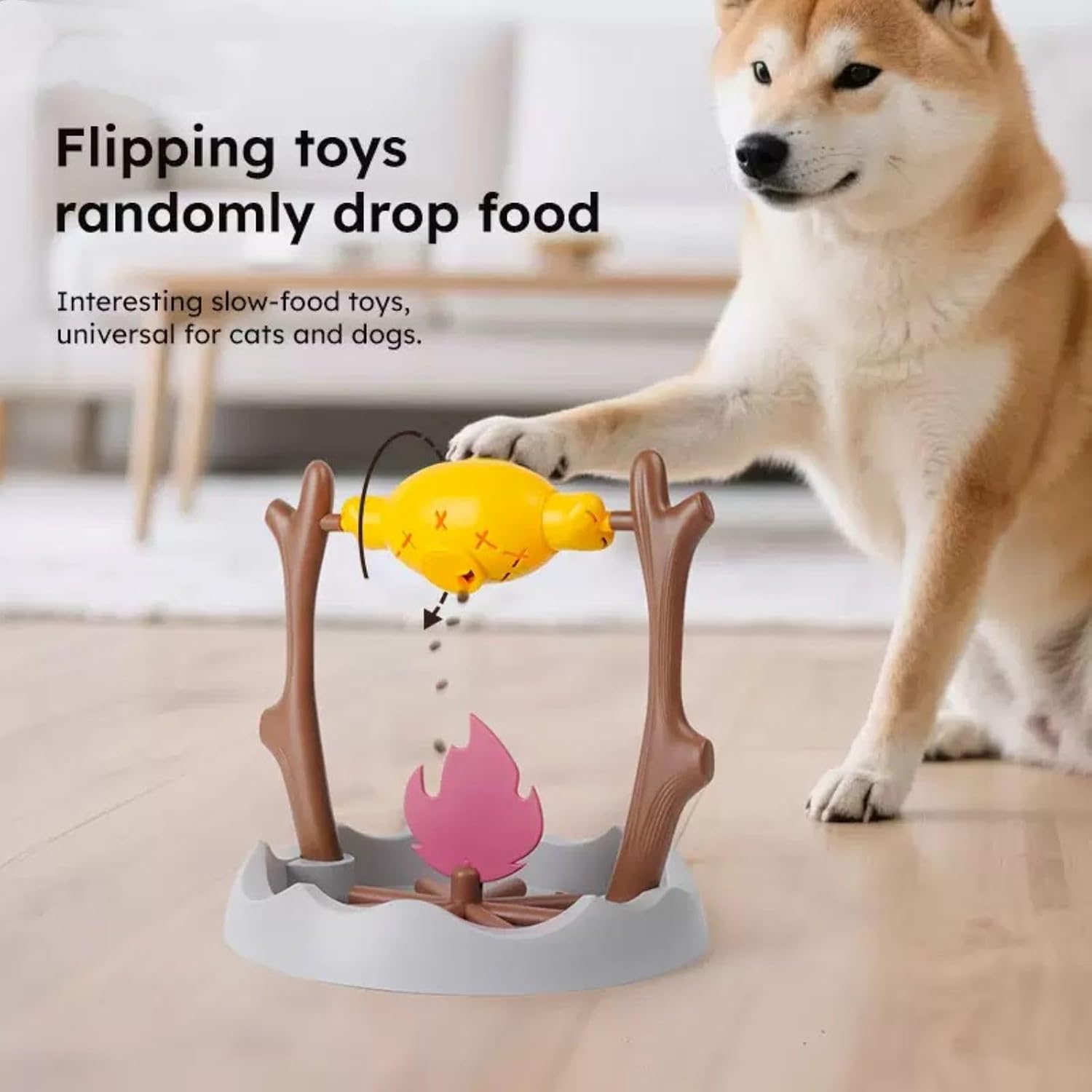 Cat Interactive Snack Dispenser Slow Food