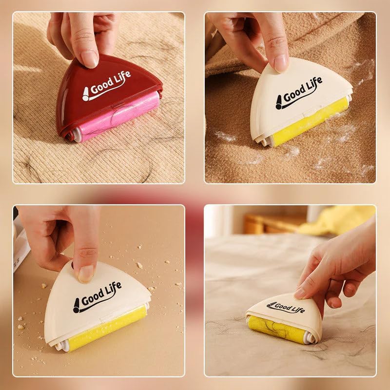 Washable Lint Remove - Plastic Lint Roller 2pc