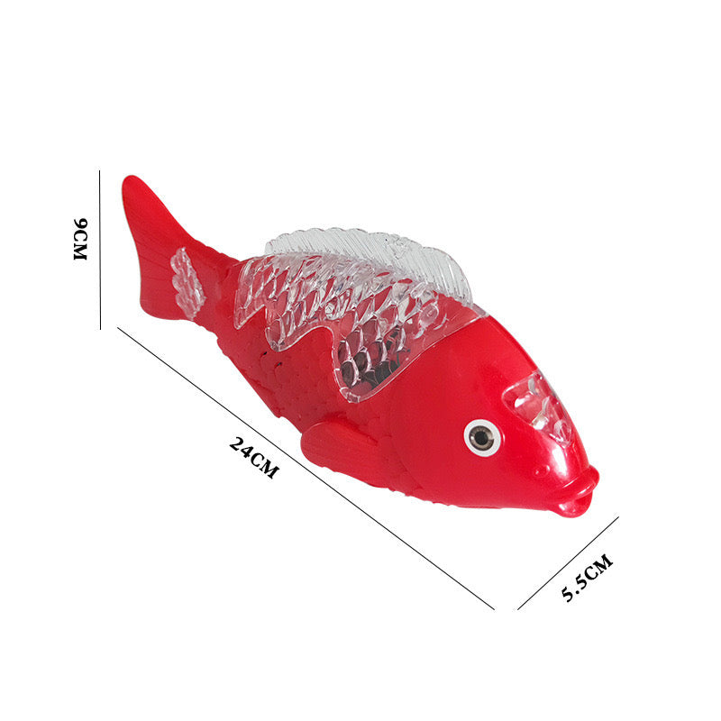Interactive Flopping Moving Fish Toy