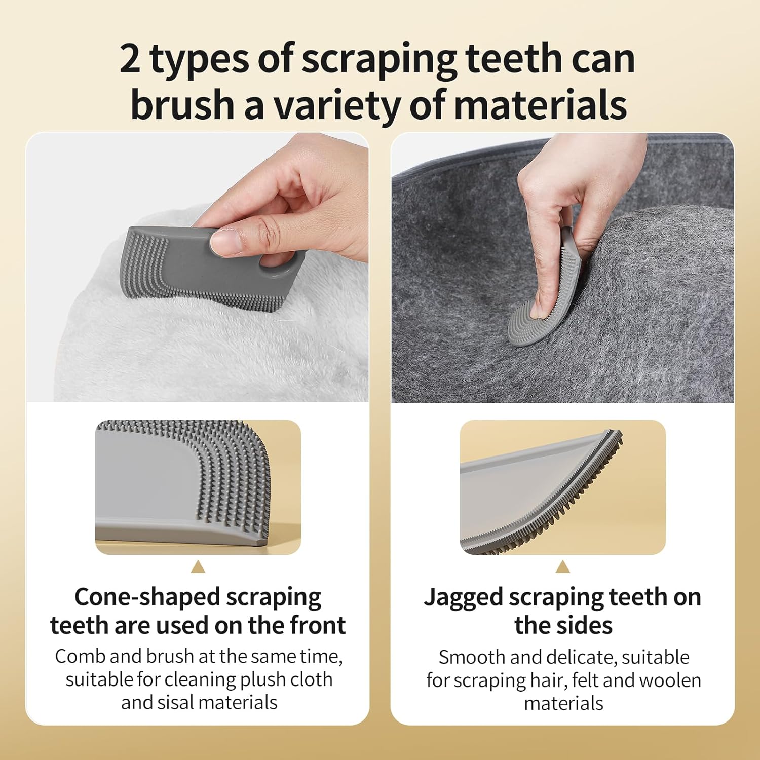 Pet Hair Removal Soft Rubber Sheet