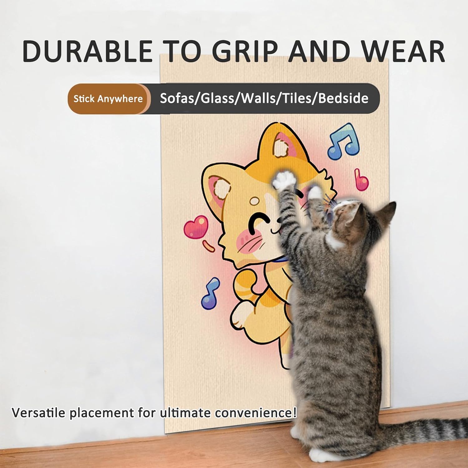 Sofa Protecting Post Carpet Mat Cat Climbing Wall,Cat Scratching Post