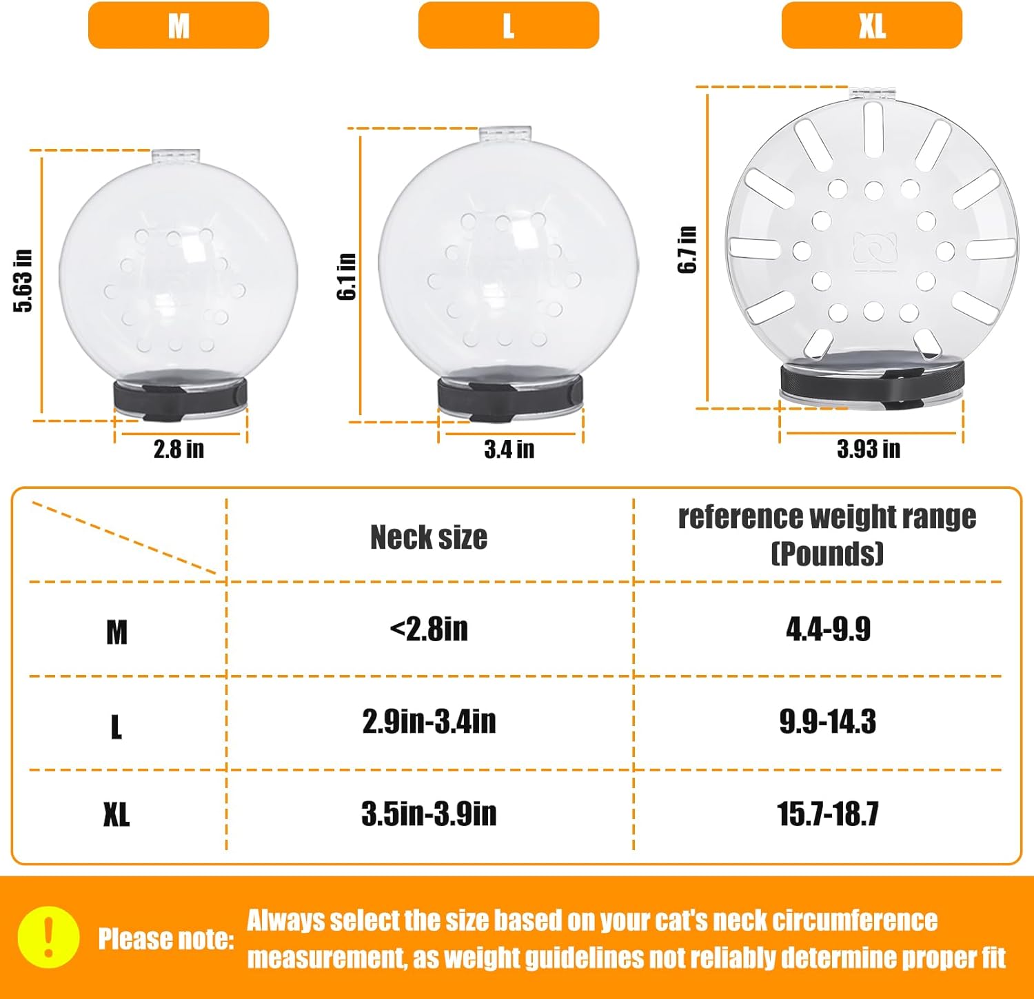Cat Transparent Muzzle with Breathable Hood
