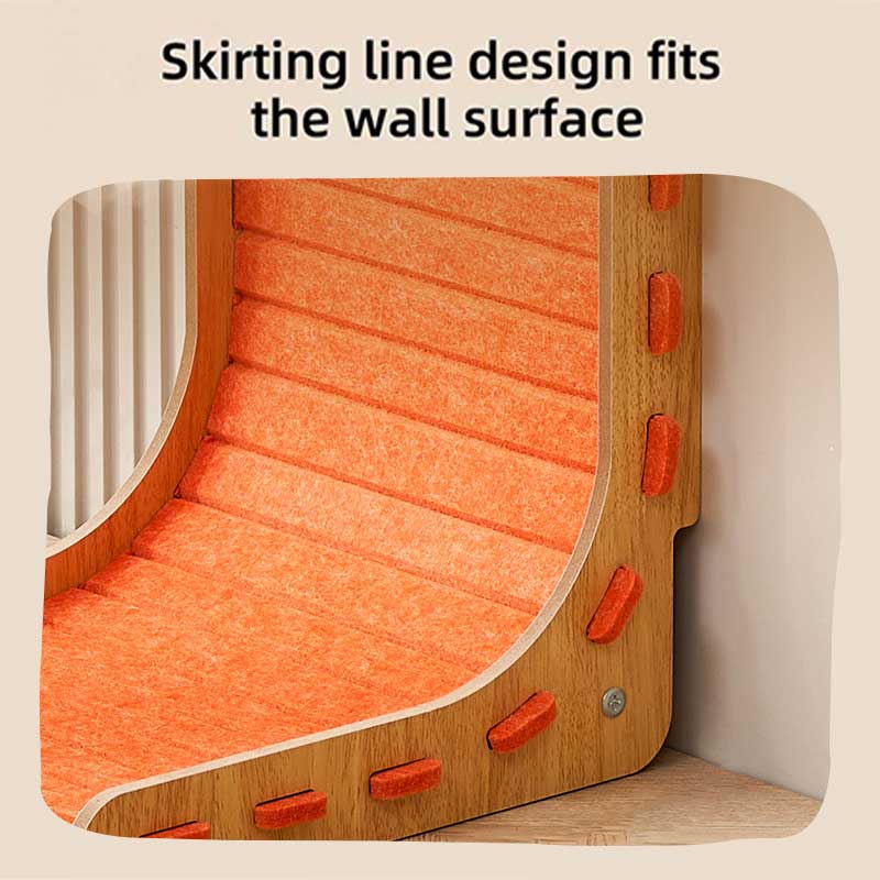 Cat Wall Shelf Prevent Damage To Furniture Scratching Post Cat Bed